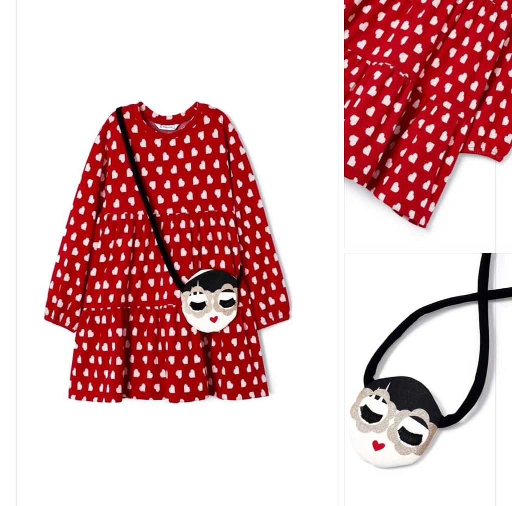 Mayoral Red Dress