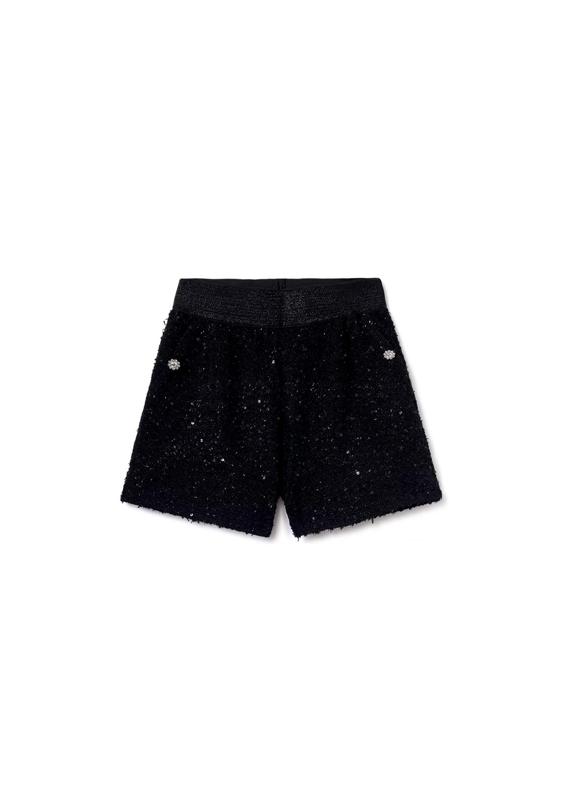 Short brillo+Blusa Set