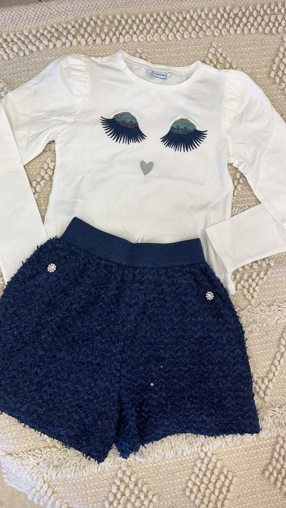 Brillo Short & Blusa Mayoral