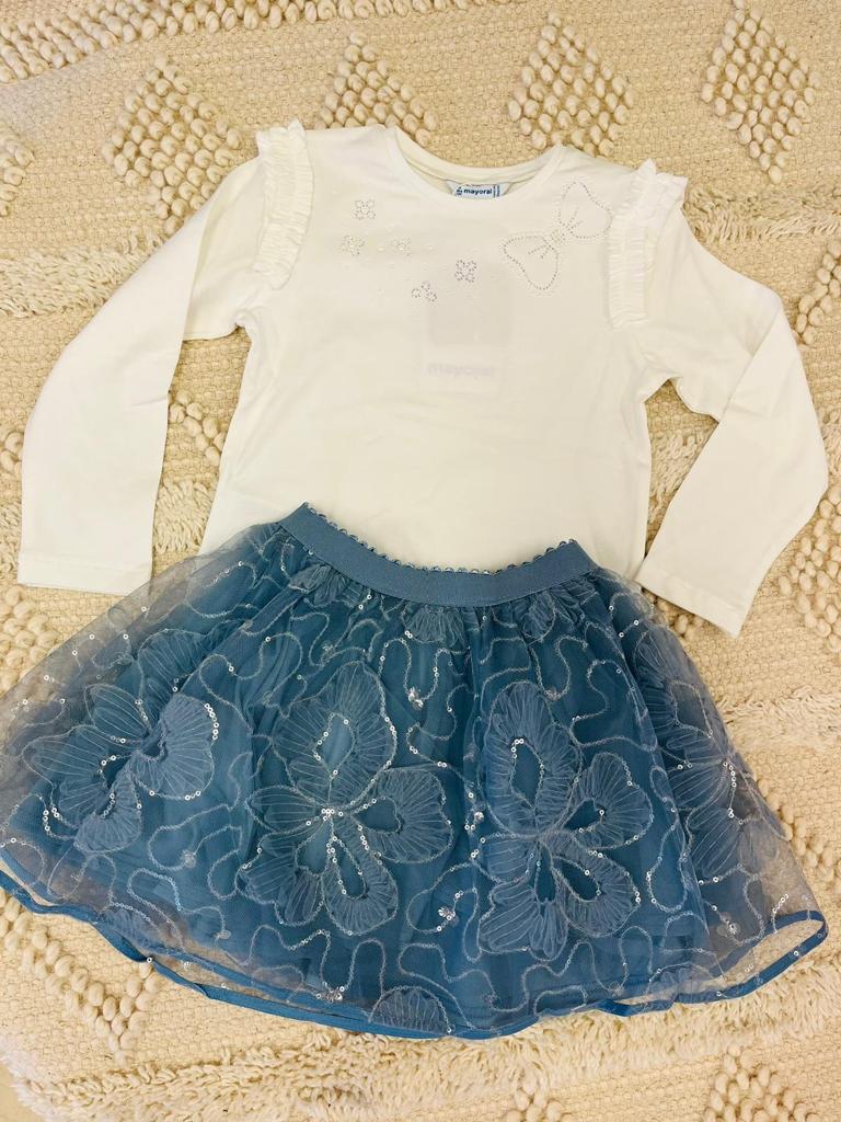 Set con Falda Corta Mayoral