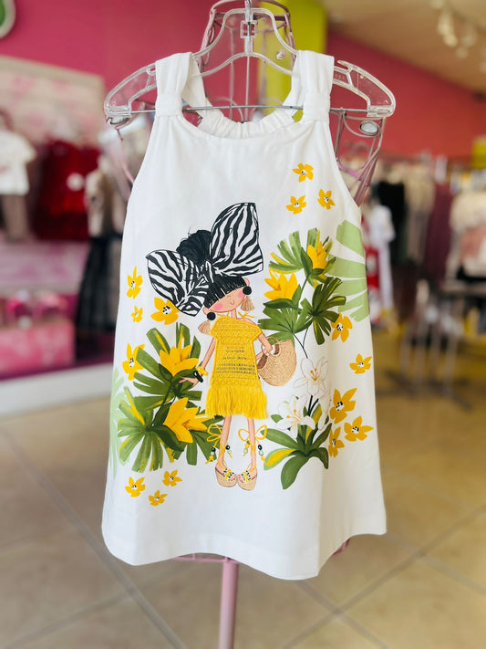 New! Fashion Monstera Dress