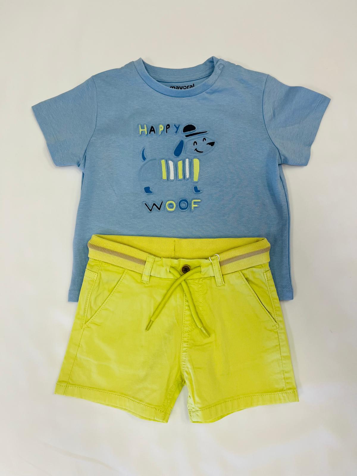 New! Woof Baby Boy Set