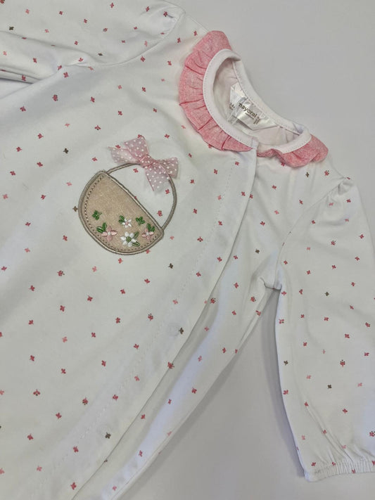New! Pink Roses Mayoral Kimono