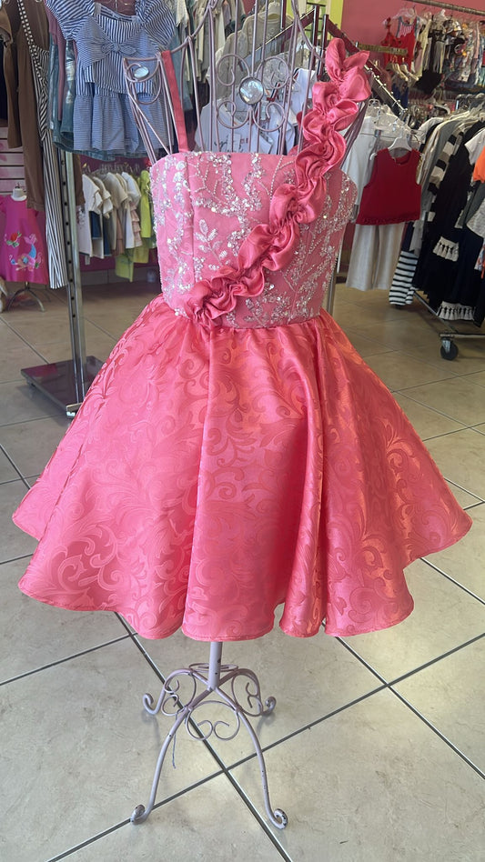 Salmon Dress by WB
