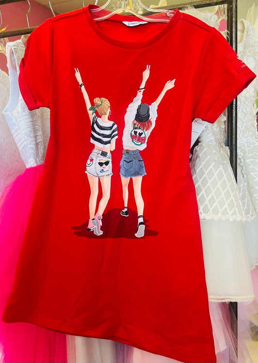 YouthRed Dress