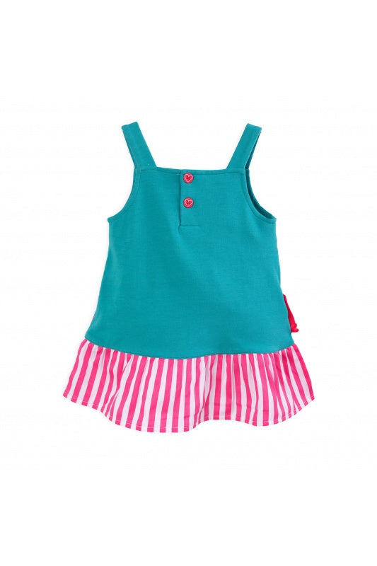 Vestido de tirantes y corazon