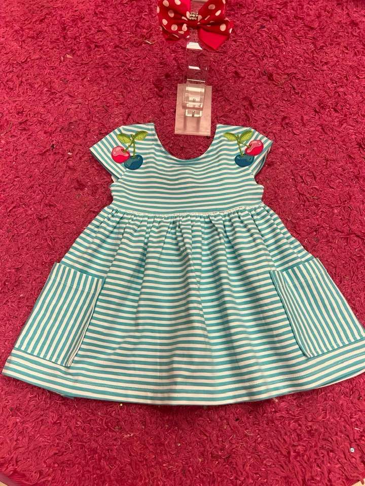 Blue dress stripes mayoral