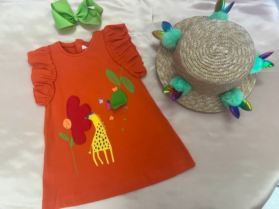 Dress Orange Mayoral