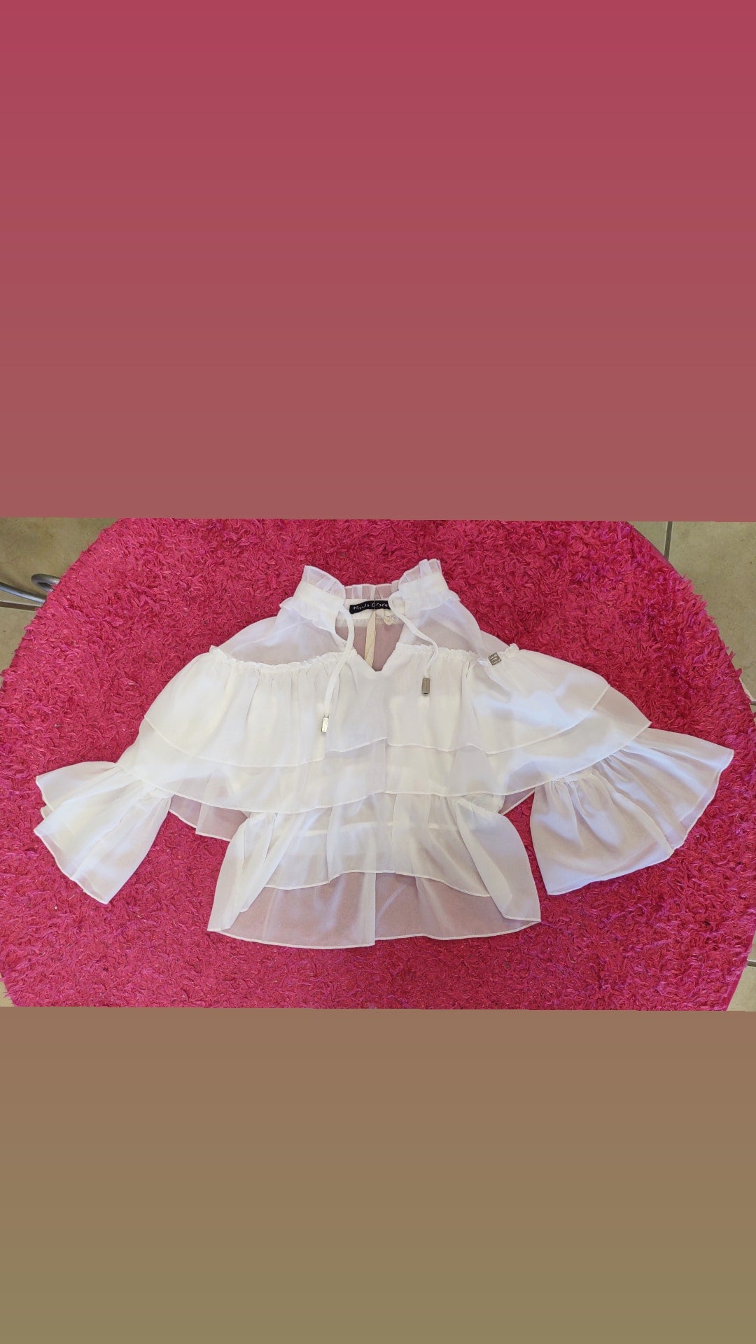 Manila grace blusa blanca